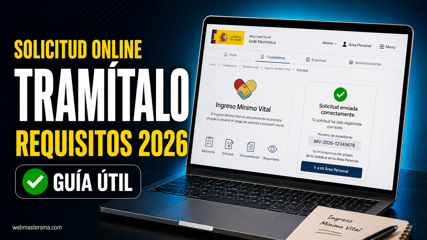 Cómo solicitar el Ingreso Mínimo Vital 2026: guía paso a paso